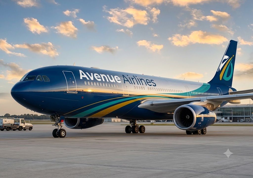Private aircraft on tarmac